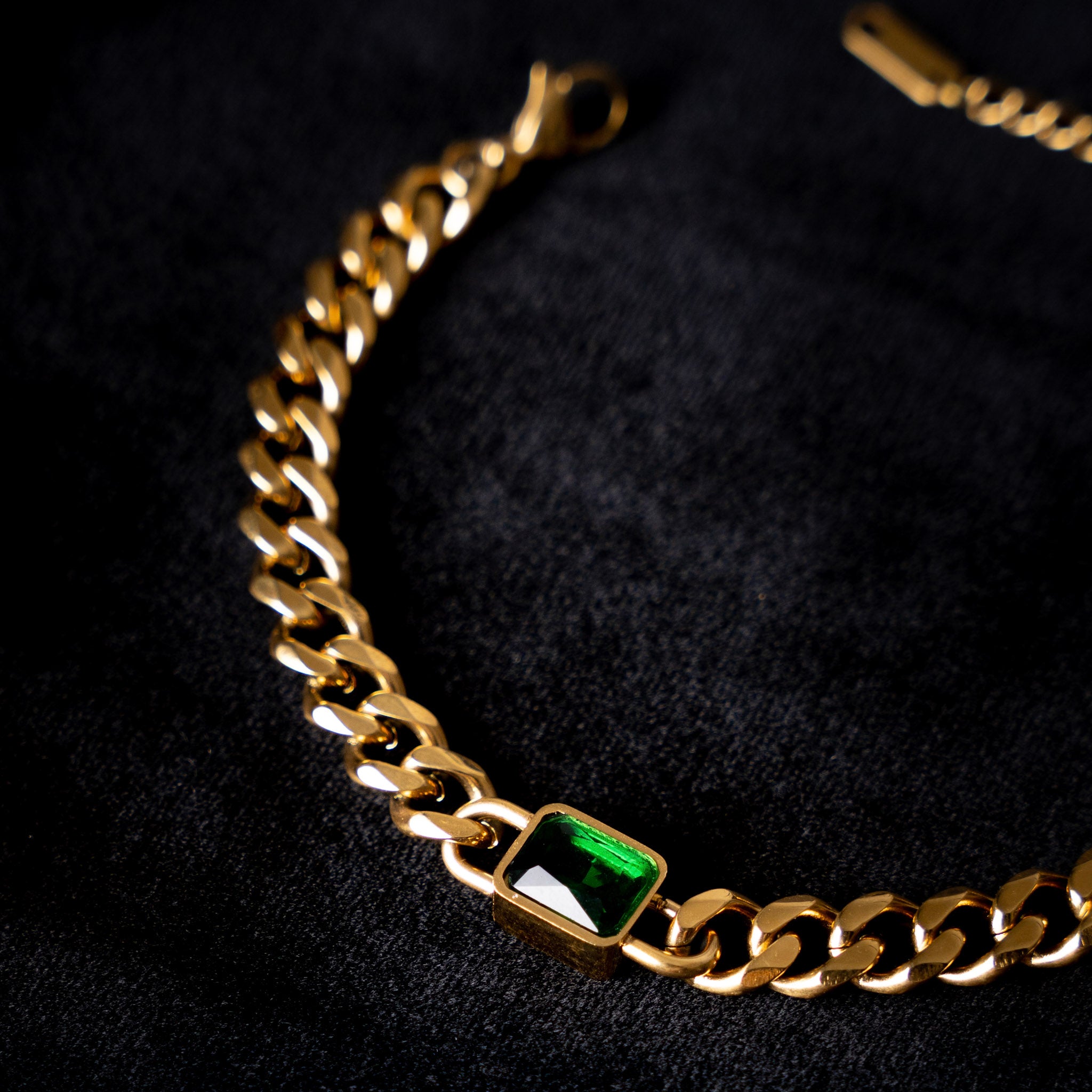 Cuban Esmeralda Bracelet